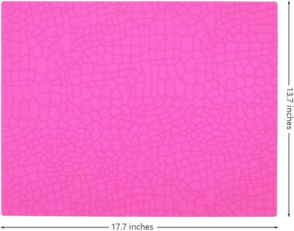 Embossing Lace Fondant Molds,Cake Fondant Impression Mat, Silicone Molds for Cake Decorating