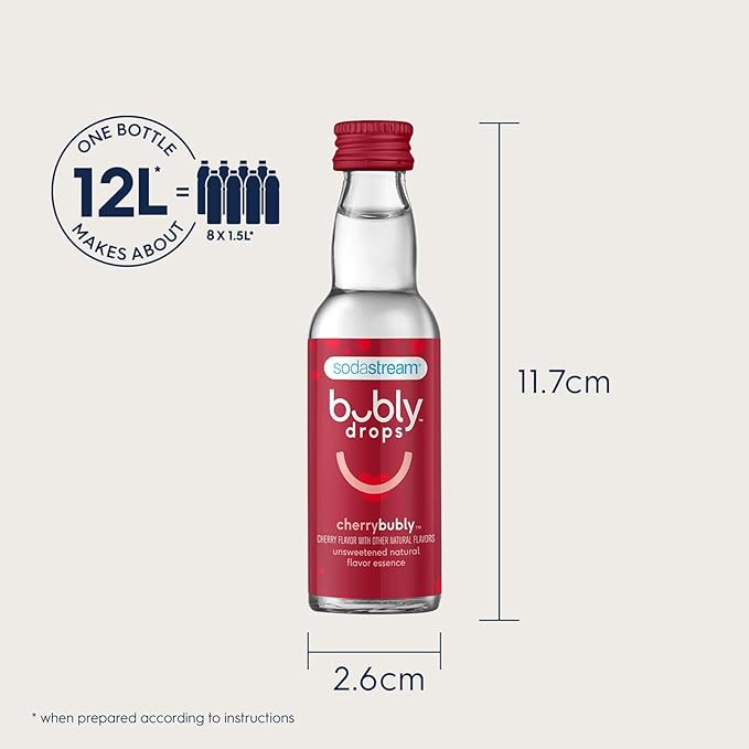 Sodastream bubly Drops, Mango, 1.36 Fl Oz (Pack of 3)
