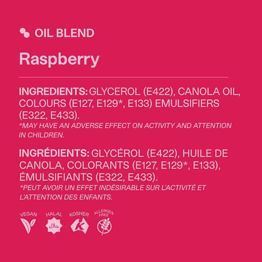 Colour Mill Oil-Based Food Coloring, 20 Milliliters Raspberry