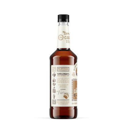 Tippleman's Sugar Free Caramel Coffee Syrup, Zero-Sugar, Great for Drinks, Lattes & Espressos – 750ml Bottle Fits Pump
