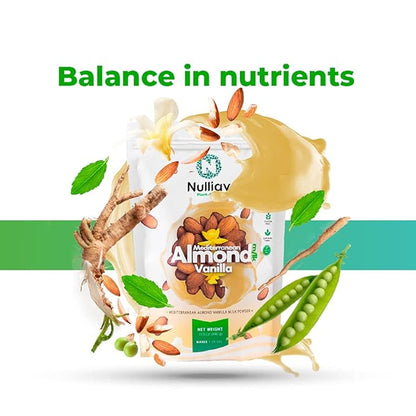 NULLIAV | Mediterranean Almond Vanilla Milk Powder 7.75 Oz.