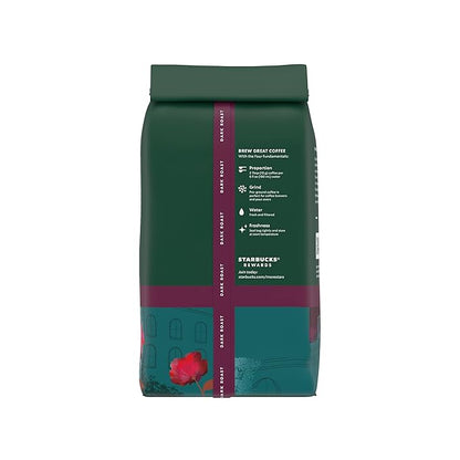 Starbucks Ground Coffee, Dark Roast Coffee, Caffè Verona, 100% Arabica, 1 bag (28 oz)