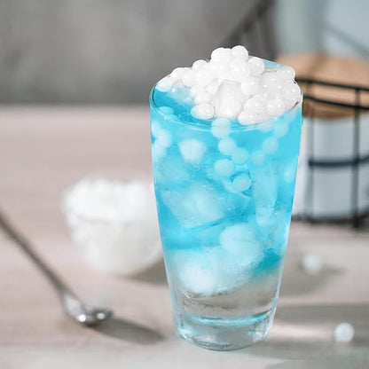 Tea Zone [1 Pound] Yogurt Popping Pearls, Bursting Pearls for Teas, Shakes, Smoothies, Dessert Toppings