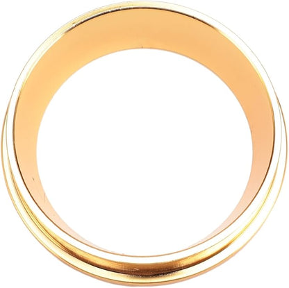 58MM Coffee Dosing Funnel, 304 Stainless Steel Coffee Dosing Ring, Universal Coffee Dosing Ring Replacement for Home Coffee Machine Tools, Gold