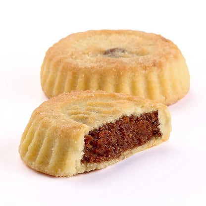 Zalatimo Sweets Since 1860, 100% All Natural Assorted Mamoul Shortbread Cookies, Square Metal Gift Tin, Slightly Sweet Cookies, Pistachio, Walnuts, Dates, No Preservatives, No Additives, 1.7Lbs