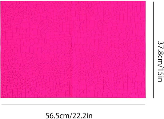 GROWTAIL Cake Fondant Impression Mat, Impression Lace Mold Fondant Cake Decorarting Tools-Spring Bloom/Spiricle/Crocodile Alligator Pattern (Crocodile Alligator Pattern)