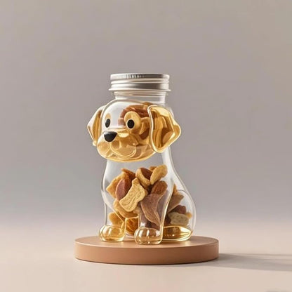 French Bulldog Snack Jar – 2025 New Cute Airtight Storage Container, Multi-purpose Jar for Dog Snacks, Cookies, Candy, Coffee Pods, Kitchen Organization, Pet Lovers Gift(French bulldog B)