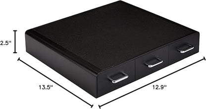 Amazon Basics Coffee Pod Storage Organizer Drawer for K-Cup Pods, 36 Pod Capacity, Black