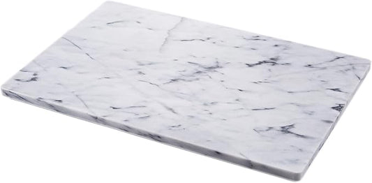 JEmarble Pastry Board 16x20 inch with Non-Slip Rubber Feets for Stability Perfect for Keep the Dough Cool and Chocolate Tempering(Premium Quality)