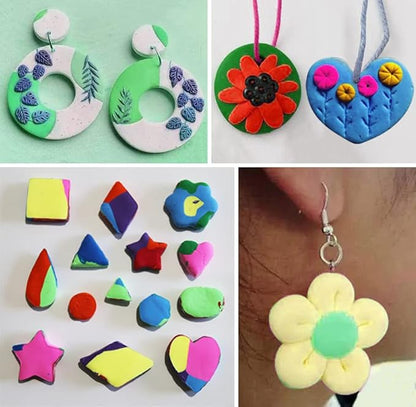 Mini Cookie Cutters Set- Small Heart Star Flower Round Square Hexagon Oval Diamond - 30Pcs Stainless Steel Cookie Cutters - Polymer Clay Cutters Mini Fruit Cutter Small Biscuit Cookie Cutters for Kids