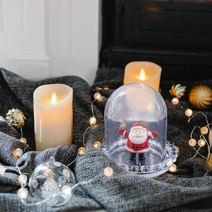 Cloche Bell Jar Display Dome Resin Mold with Base Dice Cup Silicone Mould Set Creative Jewelry Collectibles Showcase Holder Display Jar Resin Crafts for Epoxy Casting Home Decor Party Supplies
