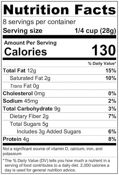 Lark Ellen Farm Grain-Free Granola, Certified Organic Raw Sprouted Vegan Clusters, Paleo & Crunchy Gluten-Free Bites for Cereal or Yogurt, Pumpkin Fig 8 oz, 6 Pack