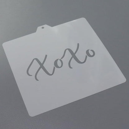 XOXO Cookie Cutter and Stencil SET Cutter and Stencil Set Bundle cookie stencil and cutter kit pyo cookie cutter cookie (XOXO)
