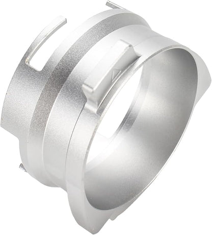 Espresso Dosing Funnel Compatible with Breville/Sage 54mm Portafilter, Aluminum Alloy, Silver