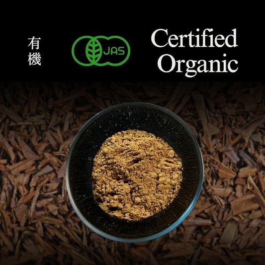 YEDOENSIS Hojicha Powder - Organic Japanese Roasted Green Tea Powder, JAS Certified Organic Vegan Gluten-Free (40g)