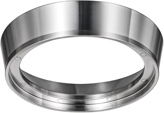 58mm Magnetic Dosing Funnel V2, MATOW Stainless Steel Espresso Dosing Ring with 8 Magnets Compatible with All 58mm Portafilter