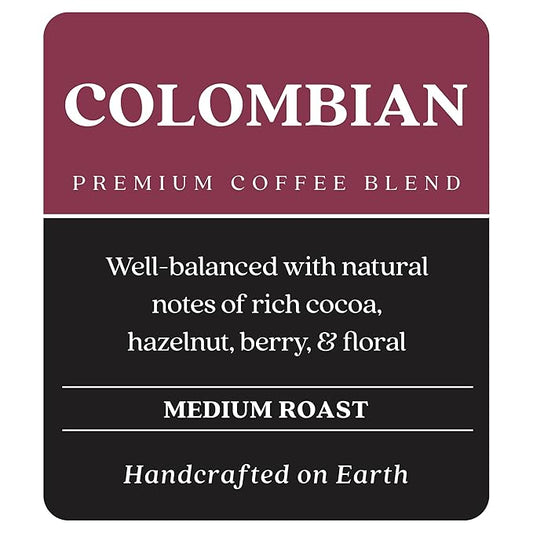 Copper Moon Ground Coffee, Medium Roast, Colombian Blend Decaf 3 Bags 12 oz. Each
