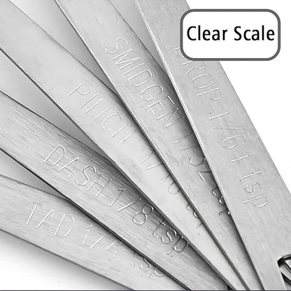 5PCS 1/4 Teaspoon(1/4tsp, 1.25 ml, Tad) Single Tiny Measuring Spoon, Small Individual Stainless Steel Measure Spoons Only