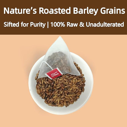 Samcci - Barley Tea, 4g×50 Count Premium Natural Roasted Barley Tea Bags - Non-GMO - Caffeine-Free - Sugar Free - Mugicha -Nutty - Digestion Support & Rich in Nutrition