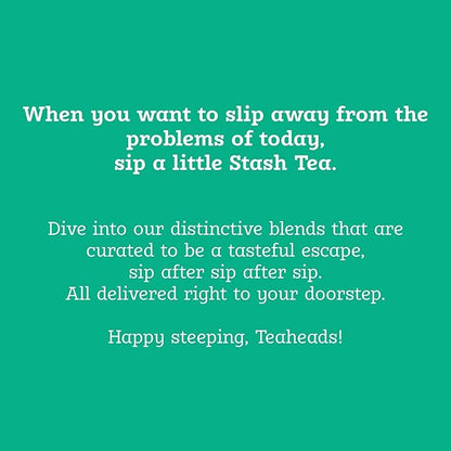 Stash Tea Sweet Dreams Chamomile Tea Sampler - Assortment of Non-Caffeinated Herbal Teas with No Artificial Ingredients, 18-20 Count (Pack of 3)