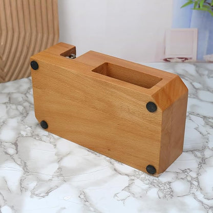 Espresso Tamping Station - Wooden Coffee Tamper Station For Storage 51, 53, 54 mm Portafilter Tamper Distributor - Espresso Organizer - Knock Box Accessories