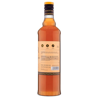 Liber & Co. Peach Syrup - Craft Cocktail Mixer with 60% Peach Juice from Yakima Valley Peaches - Essential for Bellinis, Whiskey Smashes & Bourbon Cocktails - Makes 50 Drinks (25.4 oz)
