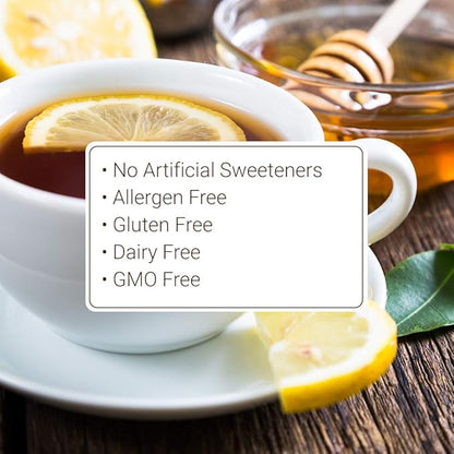Monin - Honey Syrup, Smooth Sweet Honey Flavor, Great for Teas, Lemonades, Cocktails, & Coffee, Gluten-Free, Non-GMO (1 Liter)