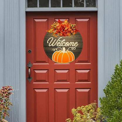 Large Fall Stencils 12” Thanksgiving Stencils Pumpkin Stencil for Painting on Wood Fabics Doormats DIY Crafts Decor