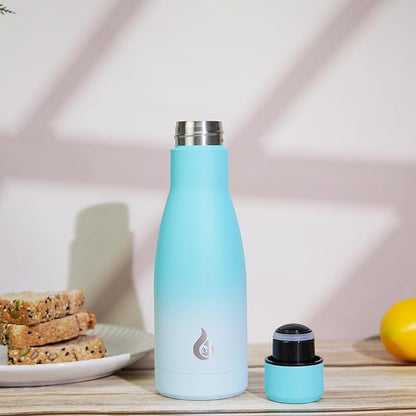 BJPKPK 25oz Insulated Stainless Steel Water Bottles Reusable Metal Travel Sports Water Bottle Keep Cold and Hot,Sea Salt