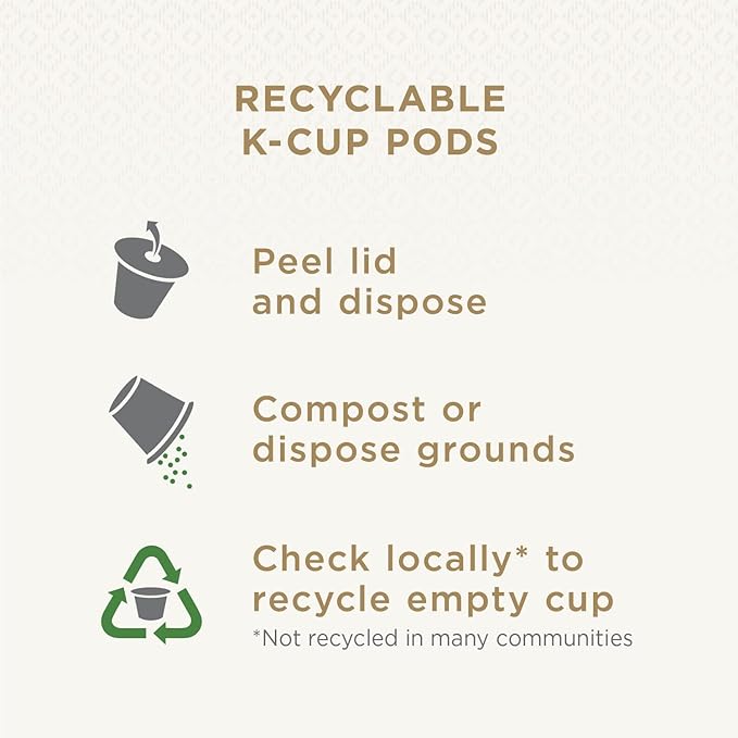 Peet's Coffee, Dark Roast Keurig K-Cup Pods - Chalet Blend 60 Count (1 Box of 60 K-Cup Pods)