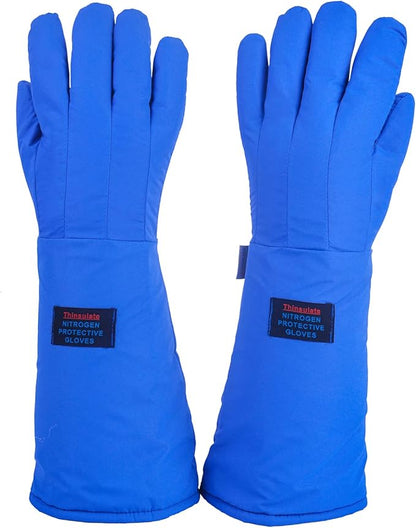 Cryogenic Gloves Low Temperature LN2 Liquid Nitrogen Protective Gloves Cold Storage Safety Frozen Gloves-