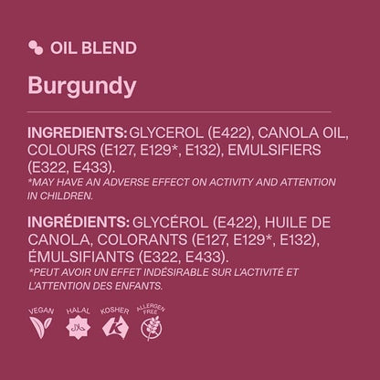 Colour Mill Oil-Based Food Coloring, 20 Milliliters Burgundy