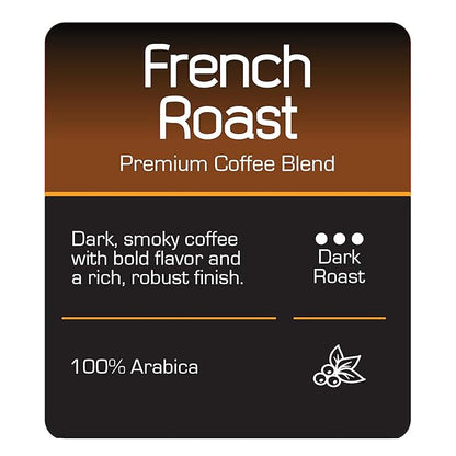 Roast Ridge Single Serve Coffee Pods for Keurig K-Cup Brewers, French Roast, 60 Count