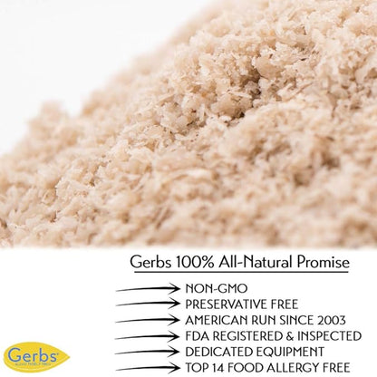 GERBS Sunflower Seed Meal 4 LBS. Premium Grade | Freshly Harvested & Packaged in Resealable Bulk Bag | Non-GMO, Keto & Paleo | Anti-Inflammatory Benefits, Prevent & Fight Sickness | Gluten Peanut Free