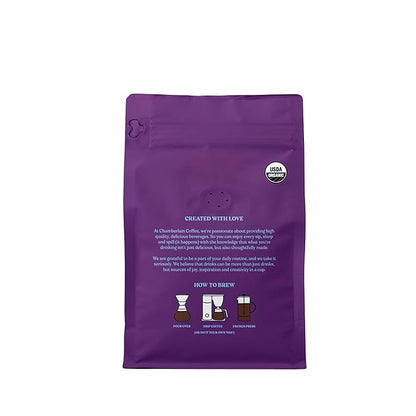 Chamberlain Coffee Fancy Mouse Espresso Blend - Extra Bold, Dark Roast Ground Coffee Beans with Notes of Sweet Caramel, Dark Chocolate & Toasted Peanuts - Specialty Ground Coffee - 10 oz