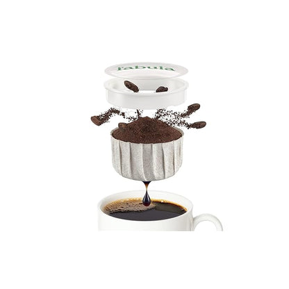 Fabula USDA Organic Coffee Pods for Keurig, Keurig 2 Machines, Medium Roast, Low Acid Coffee K-Cups, 24 Ct, Single Origin - Mold Free - Fair Trade - Non-GMO Kcups, Compostable, Biodegradable