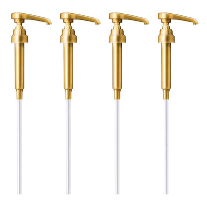 NEW Café Le Rou Variety 25.4oz Vanilla, French Vanilla, Caramel, Hazelnut (Variety, 4-pack) *Includes 4 Coffee Syrup Dispensers for Coffee, Tea and Espresso