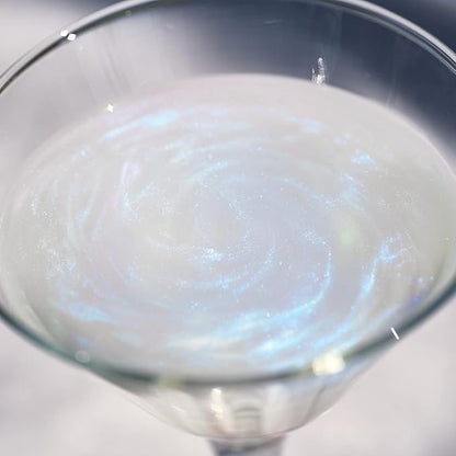 Blue Iridescent BREW GLITTER Edible Glitter For Drinks, Cocktails, Beer, Garnish Glitter & Beverages || 100% Edible & Food Grade | Vegan, Gluten, Nut Free (50g, Blue Iridescent)