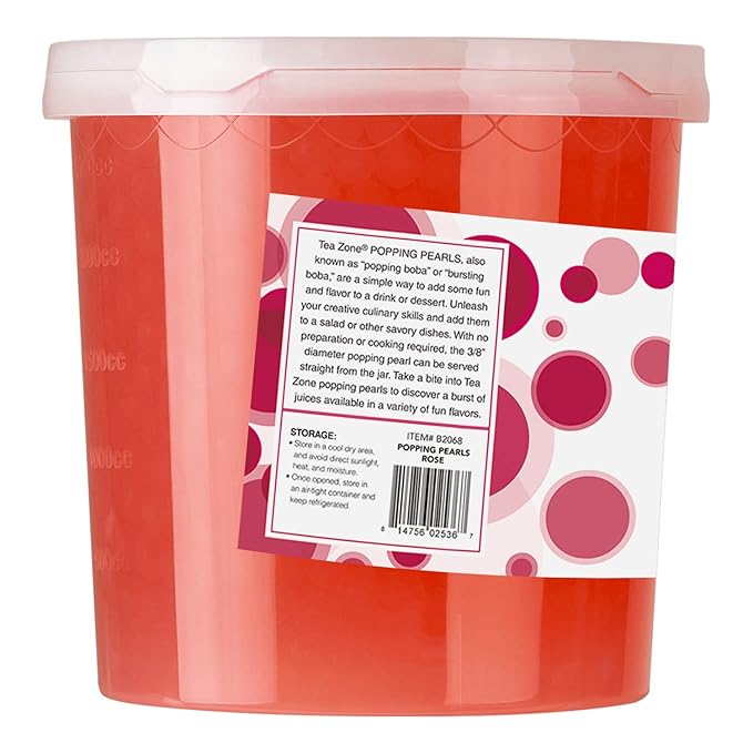 Tea Zone 7 lbs Rose Popping Pearls
