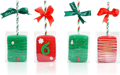 50pcs 3.5"x 2.5"x 1.38" Clear Rice Krispie Treat Boxes Clear Cakesicle Boxes Macaron Box Favor Box for Birthday Wedding Party