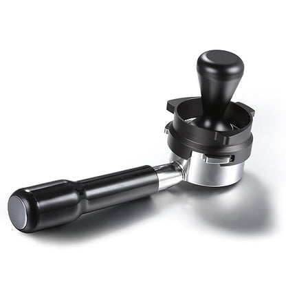 FIRJOY 54mm Espresso Dosing Funnel for Breville Barista Portafilters (Aluminum Alloy-Black)