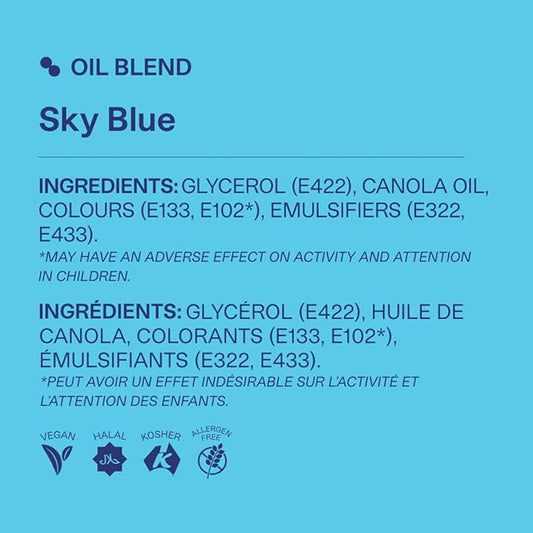 Colour Mill Oil-Based Food Coloring, 20 Milliliters Sky Blue