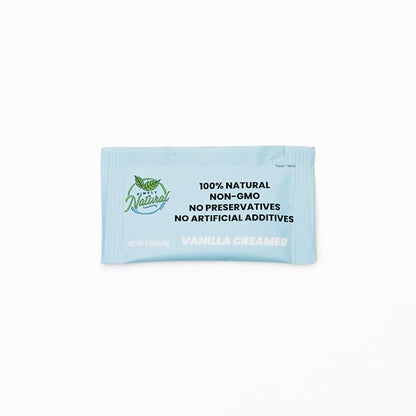 Simply Natural Vanilla Sweetened Condensed Milk Creamer Single-Serve 10 grams sachet, All Natural Coffee/Tea Creamer (70 sachets bag, Vanilla flavor)