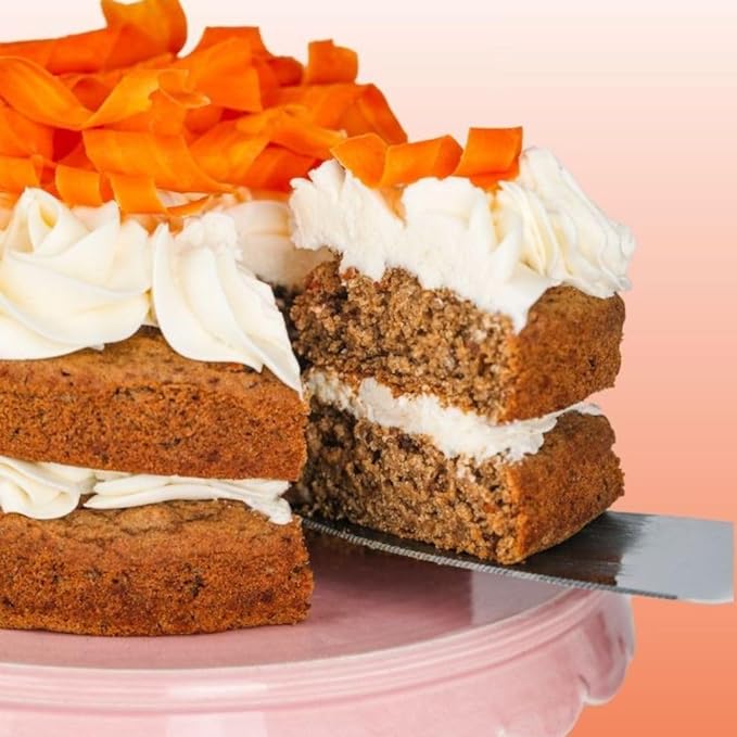 Bake Me Healthy Vegan and Gluten-Free Carrot Cake & Cupcake Mix, 11.9oz (337g) – Dairy-Free, Egg-Free, Nut-Free, Plant-Based, Low Sugar, Allergy-Friendly, Easy to Bake, Made with Upcycled Ingredients