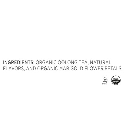 Tea Forte Mountain Oolong Premium Organic Loose Leaf Caffeinated Oolong Blend Canister, Makes 35-50 Cups