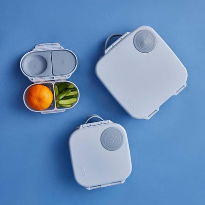 b.box Snack Containers for Kids, Toddler Snack Box Container, Reusable Small Bento Box for Lunch, School & Travel, Leak Proof, BPA free, Dishwasher Safe, Ages 4 months+ (Chill Out, 12oz capacity)