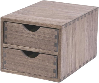 Drawer Organizer Coffee Pod Holder - Kitchen Cutlery Storage Accessories/ K-Cup Drawers with Detachable Wooden Partition - Coffee Capsules Organization Counter - Wood desktop Small Cabinets