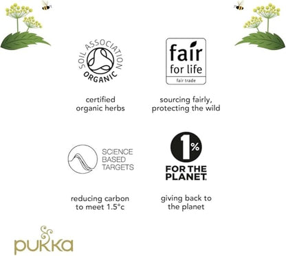 Pukka 2023 Advent Calendar Organic Tea, Herbal Tea Variety Pack, Selection of 24 Delightful Black & Green Teas and Infusions, 100% Organic