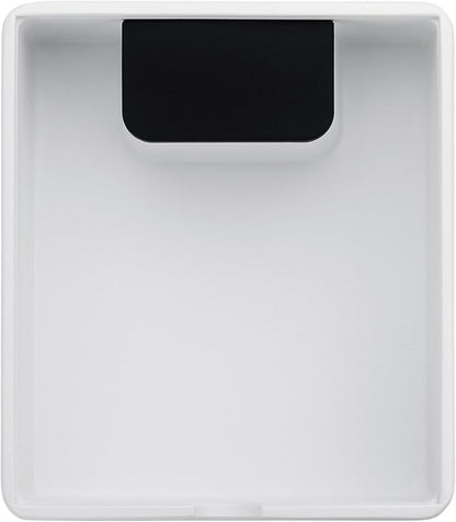 Normcore Compact Knock Box, Metal Espresso Knock Box, Heavy-Duty Knockbox, Anodized Aluminum, Espresso Accessories for Coffee Grounds, White