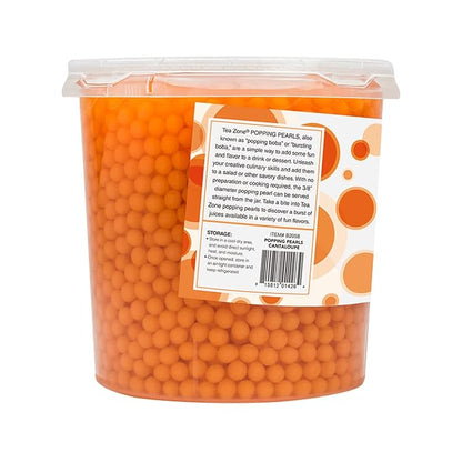 Tea Zone Cantaloupe Popping Pearls (7 lbs)